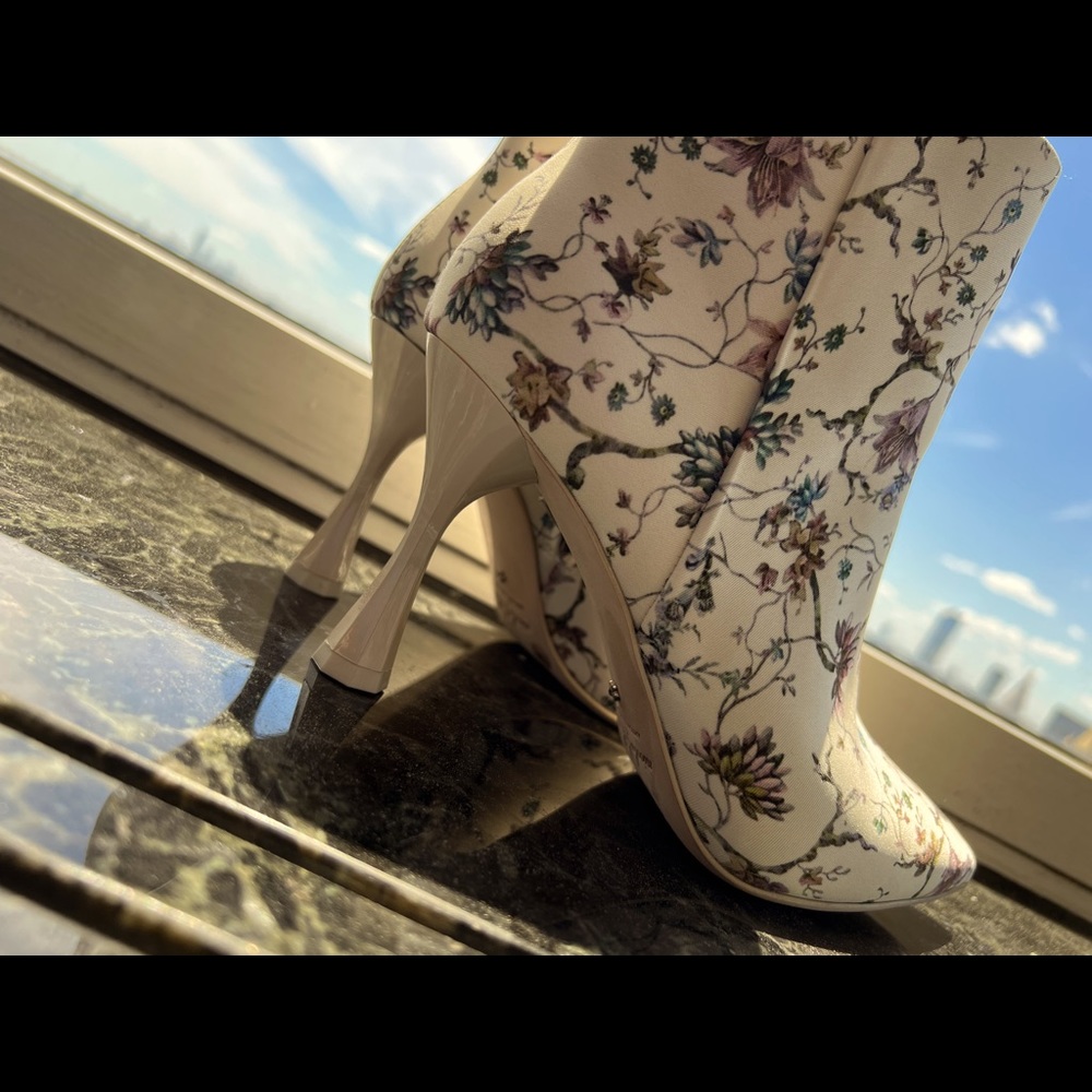 Floral boots